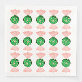 Servilleta De Papel De Cena Navidades Candy Dinner Napkins