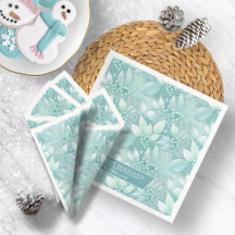 Navidades costeros Foliage Berries Pattern#7 ID100