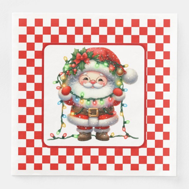 Servilleta De Papel De Cena Navidades de Buffalo Gnome (Anverso)