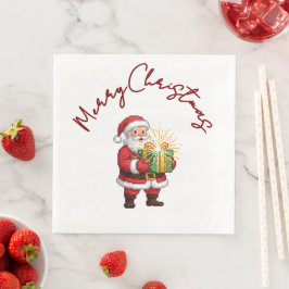 Servilleta De Papel De Cena Navidades festivos Cena Napkin | Estrella de vacac