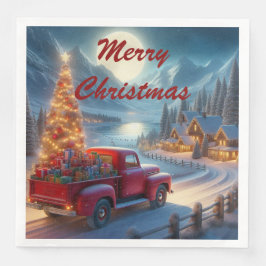 Servilleta De Papel De Cena Navidades mágicos hasta entrega