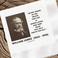 No Tengas Miedo a la Vida William James Frase de C