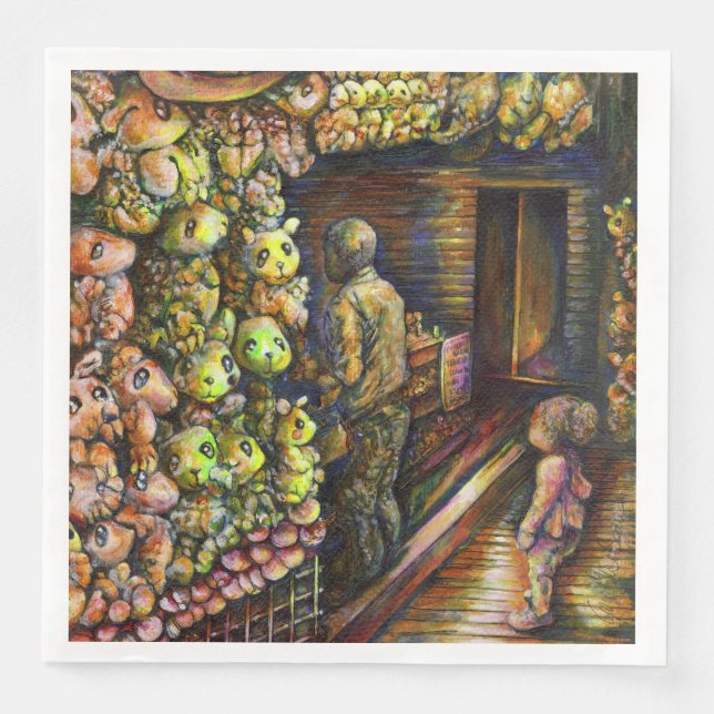 Servilleta De Papel De Cena Norte del Circo (Anverso)