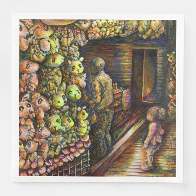 Servilleta De Papel De Cena Norte del Circo (Anverso)