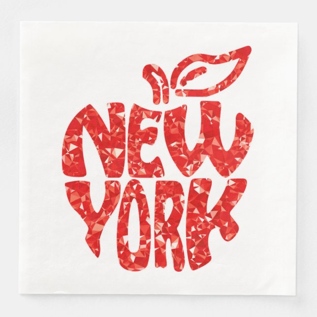 SERVILLETA DE PAPEL DE CENA NUEVA YORK (Anverso)