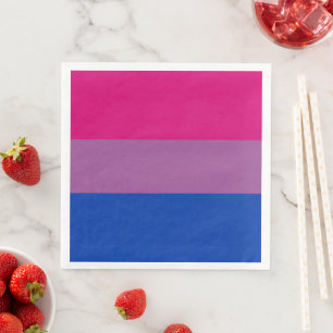 Servilleta De Papel De Cena ¡Orgullo bisexual!