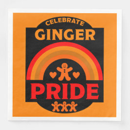 Servilleta De Papel De Cena Orgullo Ginger Haired