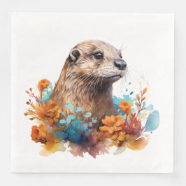 Servilleta De Papel De Cena Otter