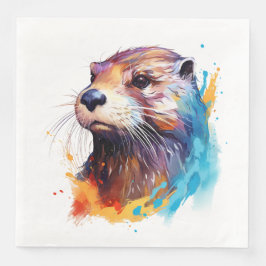 Servilleta De Papel De Cena Otter
