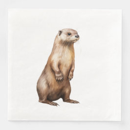 Servilleta De Papel De Cena Otter