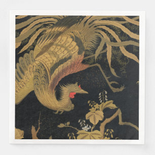 Servilleta De Papel De Cena Pájaro Audsley mítico Howo: Fénix japonés de 1884