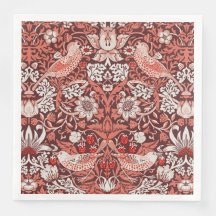 Pájaro de Terracota William Morris Strawberry Thie