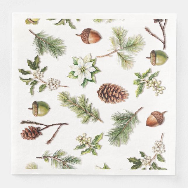 Servilleta De Papel De Cena Papel (Anverso)