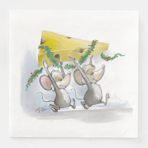 Servilleta De Papel De Cena Papel para ratones de cerezo Mic & Mac
