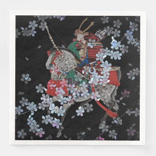Servilleta De Papel De Cena Papel Samurai