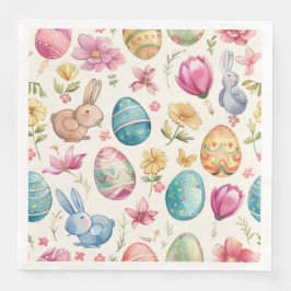 Servilleta De Papel De Cena Pascua de primavera 6