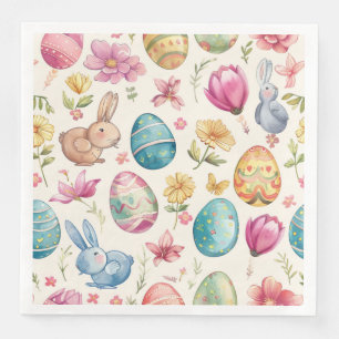 Servilleta De Papel De Cena Pascua de primavera 6