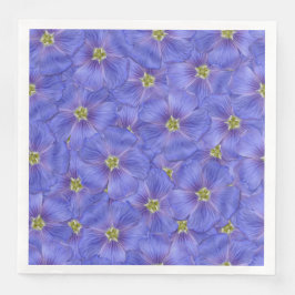 Servilleta De Papel De Cena Patrón sin foco azul