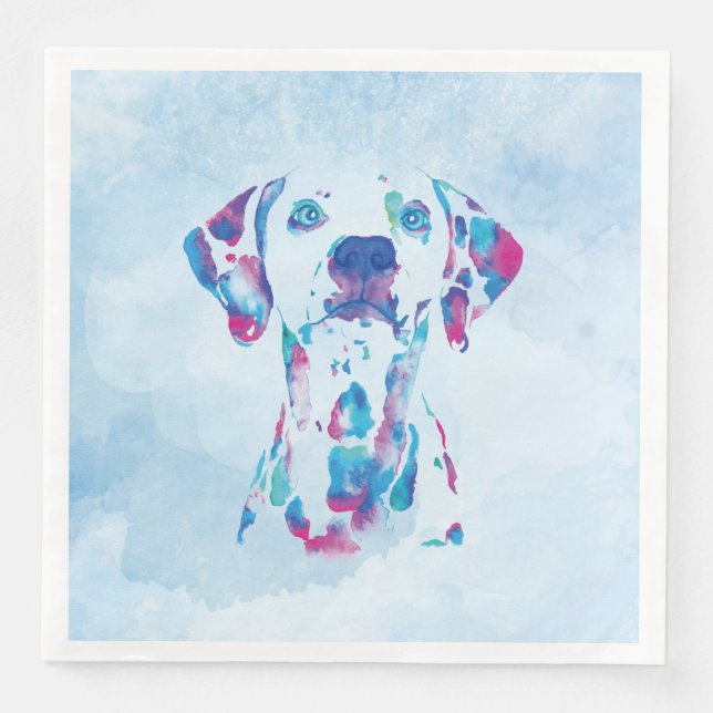 Servilleta De Papel De Cena Perro (Anverso)