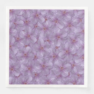 Servilleta De Papel De Cena Pineywoods Geranium Seamless Pattern