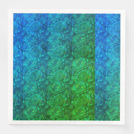 Servilleta De Papel De Cena Pisces Fiesta Napkins