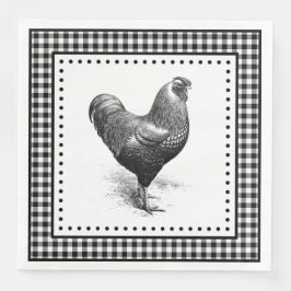 Servilleta De Papel De Cena Poliamina de Pollo
