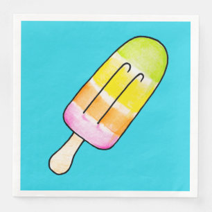 Servilleta De Papel De Cena Popsicle
