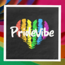 PrideVibe Heart: Unas toallas negritas en papel ne