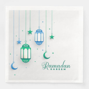 SERVILLETA DE PAPEL DE CENA RAMADAN KAREEM