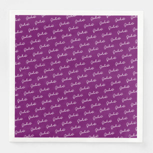 Servilleta De Papel De Cena Raspberry de Napkin para la cena de graduados - HA