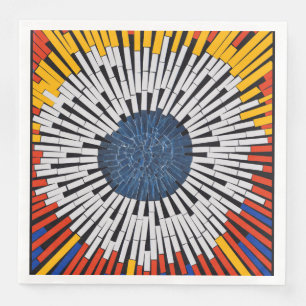 Servilleta De Papel De Cena Resumen en cinta: arranque