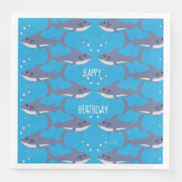 Servilleta De Papel De Cena Ropa De Papel De Cumpleaños Para Niños