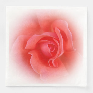 Servilleta De Papel De Cena rosa coral rosa