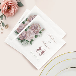 Servilleta De Papel De Cena Rosas rosas rosas rosas negras