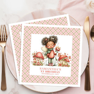 Servilleta De Papel De Cena Servilleta de Fiesta de Cumpleaños Caprichosa Jard