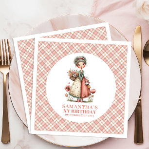Servilleta De Papel De Cena Servilleta para Fiesta de Cumpleaños número 7 con 