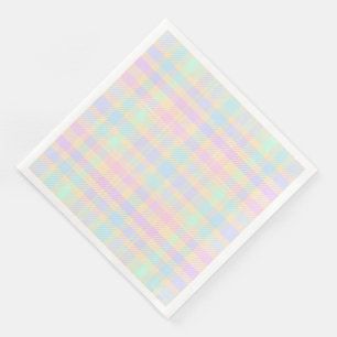 Servilleta De Papel De Cena Servilletas de papel de cuadros pastel de Pascua