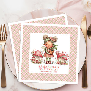 Servilleta De Papel De Cena Servilletas de papel de cumpleaños de jardín de ha