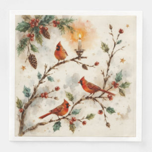 Servilleta De Papel De Cena Servilletas de papel para cena de Cardinals de Nav