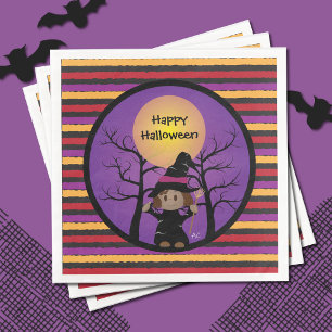 Servilleta De Papel De Cena Servilletas de papel para fiesta de Halloween de b