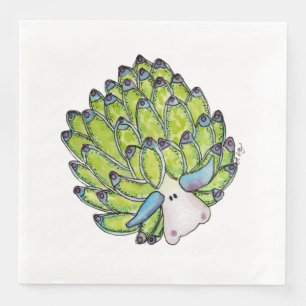 Servilleta De Papel De Cena Servilletas de papel para fiestas - Babosa de mar