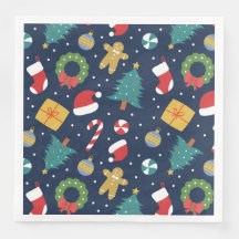 Servilletas de papel para vacaciones Jolly Jumble
