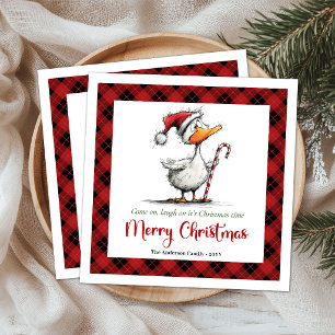 Servilleta De Papel De Cena Servilletas Divertidas y Caprichosas de Navidad co