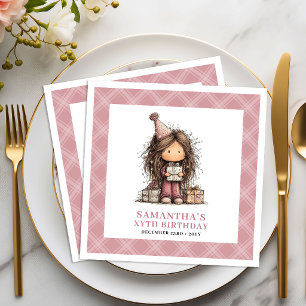 Servilleta De Papel De Cena Servilletas divertidas y caprichosas para la fiest