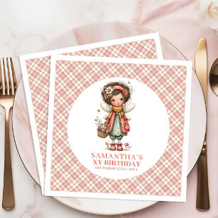 Servilleta De Papel De Cena Servilletas para Fiesta de Cumpleaños número 5 de 