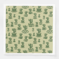 Silueta de cactus suculenta en tazas y macetas