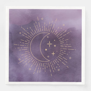 Servilleta De Papel De Cena Sol y Luna