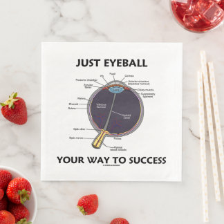 Servilleta De Papel De Cena Solo Eyeball Tu Manera De Lograr El Humor De Anato
