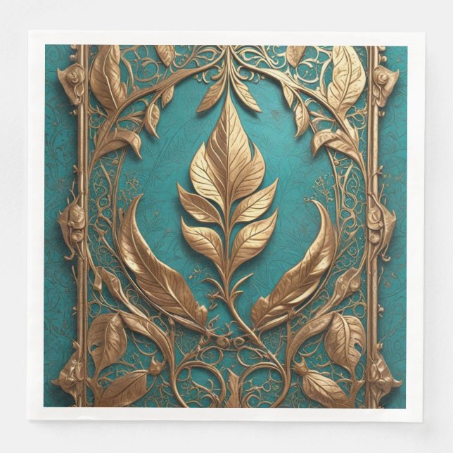 Servilleta De Papel De Cena Standard Dinner Napkin  (Anverso)