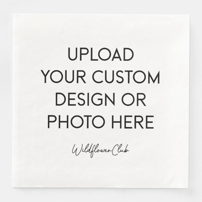 Servilleta De Papel De Cena Standard Dinner Napkin - 8" (Anverso)